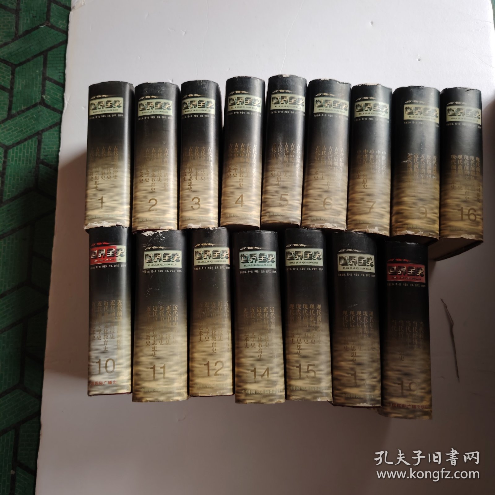 世界全史（缺13 18 20）（17本合售）