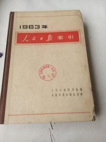 1963年人民日报索引