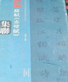 中国历代经典碑帖集联系列 新编苏轼 赤壁赋 集联