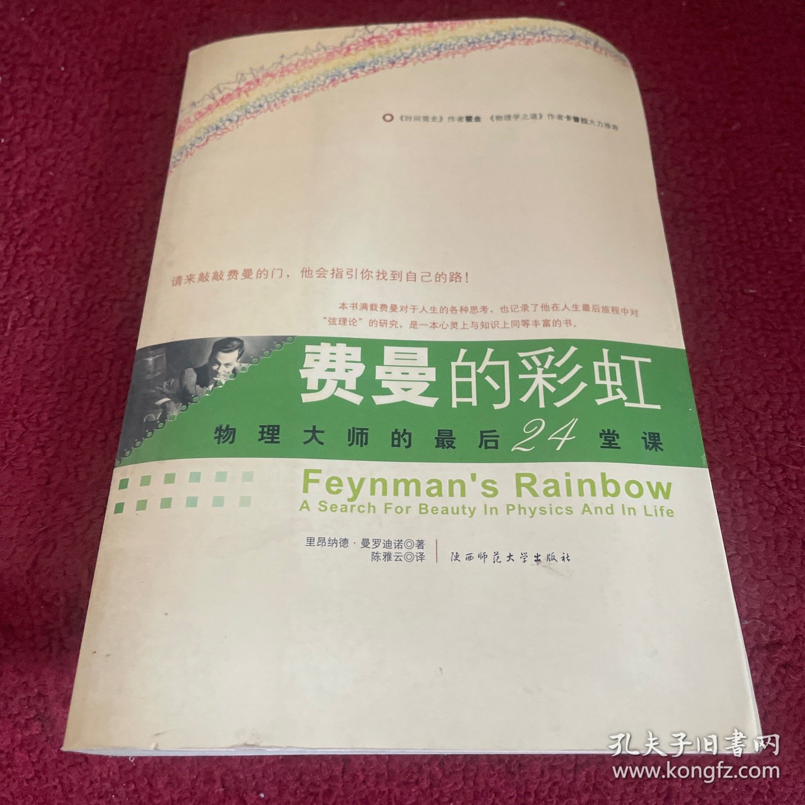 费曼的彩虹：物理大师的最后24堂课