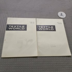 TEXTILE WORLD1985年4.5期(2本)