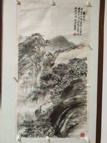 无锡已故乡贤书画名家陆鼎铭先生山水