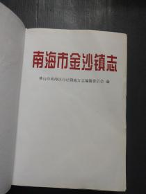 南海市金沙镇志