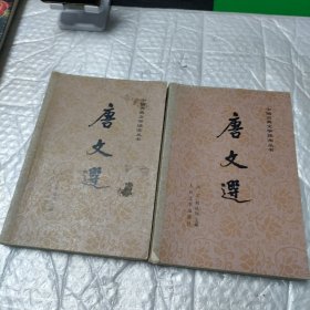 中国古典文学读本丛书--唐文选（上下） 一版一印