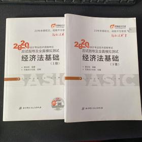 东奥初级会计2020 轻松过关1 2020年应试指导及全真模拟测试经济法基础 (上下册)轻一