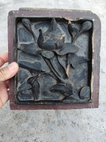 清代湘西工精美高浮雕木雕花板