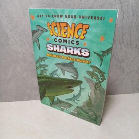 科学漫画系列Science Comics sharks 儿童探索认知读物