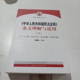 中华人民共和国民法总则 条文理解与适用（套装上下册）