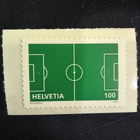 瑞士邮票2008年欧洲足球锦标赛-瑞士和奥地利 新 1全 外国邮票