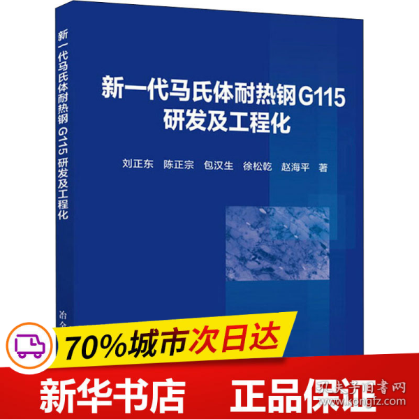 新一代马氏体耐热钢G115研发及工程化