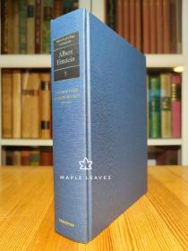 爱因斯坦文集 第5卷 大厚本 物理学家Howard E. Brandt藏书 The Collected Papers of Albert Einstein, Volume 5: The Swiss Years: Correspondence, 1902-1914