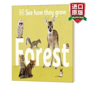 英文原版 See How They Grow Forest 看看他们是如何养花的 精装 英文版 进口英语原版书籍