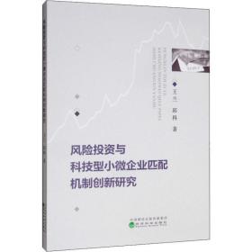 风险投资与科技型小微企业匹配机制创新研究