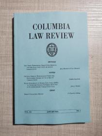 多期可选 Columbia Law review 2020-2022年 单本价