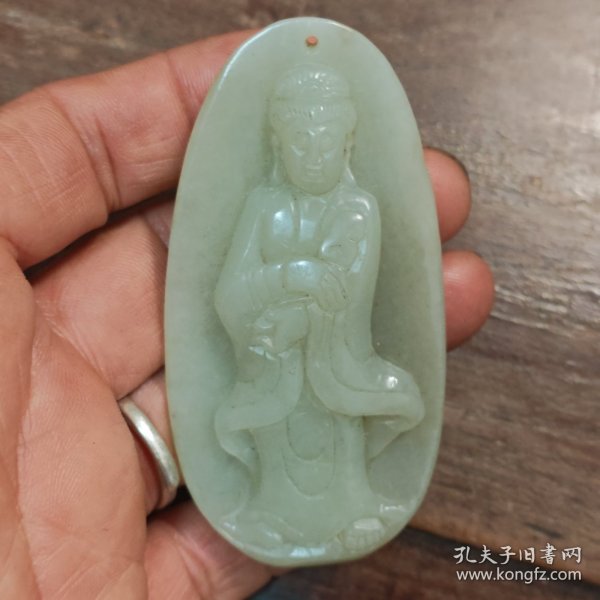 和田玉观音挂件一个有缘喜欢的来放漏出