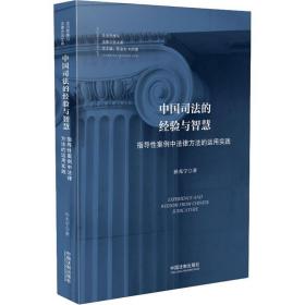中国的经验与智慧：指导案例中法律方法的运用实践 法律实务 孙光宁