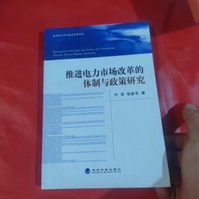 推进电力市场改革的体制与政策研究