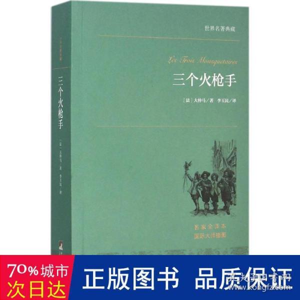 三个火枪手 世界名著典藏 名家全译本 外国文学畅销书