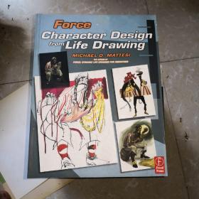 英文原版 Force: Character Design from Life Drawing