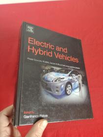 Electric and Hybrid Vehicles     （16开,硬精装 ） 【详见图】