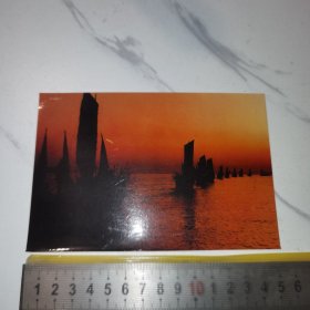 《草船借箭》（上海市邮电管理局，中国邮政明信片）