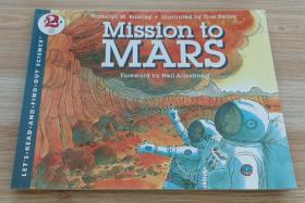 英文书 Mission to Mars (Let's-Read-and-Find-Out Science 2)  by Dr. Franklyn M. Branley (Author), True Kelley (Illustrator)