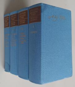 德文书 Sämtliche Werke 1-4卷 von Schiller Friedrich Gerhard (Hrsg.)