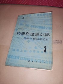 历史在这里沉思1966-1976年记实3