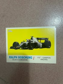 F1明星赛车卡100张（如图所示）