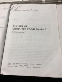 THE ART OF  COMPUTER PROGRAMMING SECOND EDITION