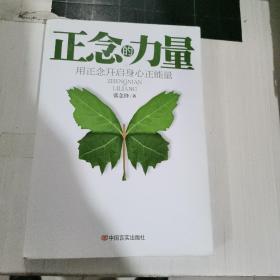 正念的力量：用正念开启身心正能量 正版二手9787517108191