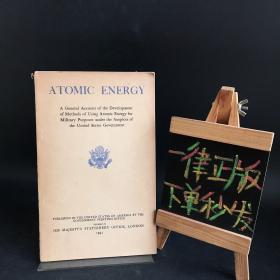 ATOMIC ENERGY【原子能】英文版 1945年初版