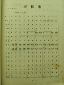春耕曲 民族器乐曲