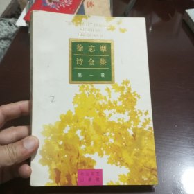 徐志摩诗全集 第一卷