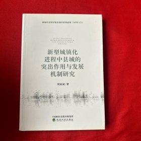 新型城镇化进程中县城的突出作用与发展机制研究