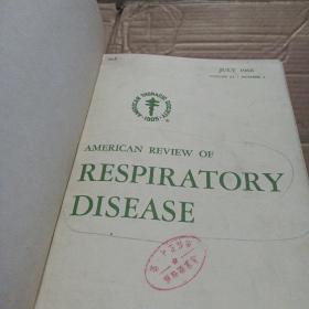 AMERICAN.REVIEW.OF.RESPIRATORY.DISEASE（1966/1-6）合订本