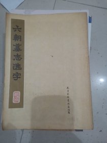 六朝墓志选字（b16开8）