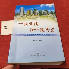 一流党建促一流开发 : 浦东新区基层党建案例百篇