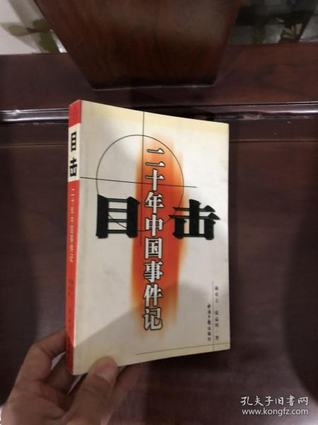 目击二十年中国事件记