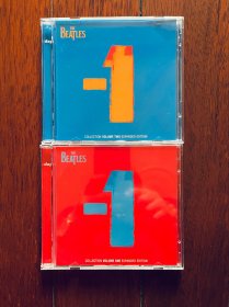 The Beatles披头士CD负一 - 1 COLLECTION Vol.1+Vol.2 : EXPANDED EDITION (2022年Dap版2CD甲壳虫乐队2022新版混音音源解析增强版 红蓝2弹打包