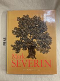 1993年一版一印，Mark Severin《塞维林作品全集》8开本 ，收录了版画藏书票海报邮票等内容，带塞维林藏书票目录