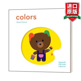 英文原版 TouchThinkLearn: Colors  触摸思考学习：颜色 英文版 进口英语原版书籍