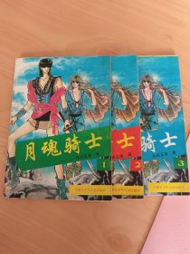 漫画珍藏版（月魂骑士）一套