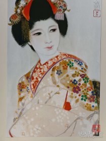 岩田专太郎 三百年之美人画 全25张 4开 活页额装可单独装框 岩田専太郎 三百年のおんな