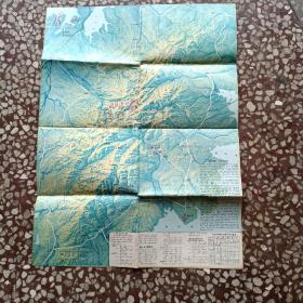 旧地图: 庐山游览图