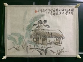 H 002本如法师画