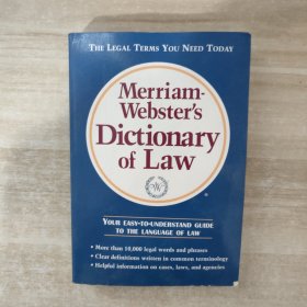 Merriam-Webster's Dictionary of Law 韦氏法律词典