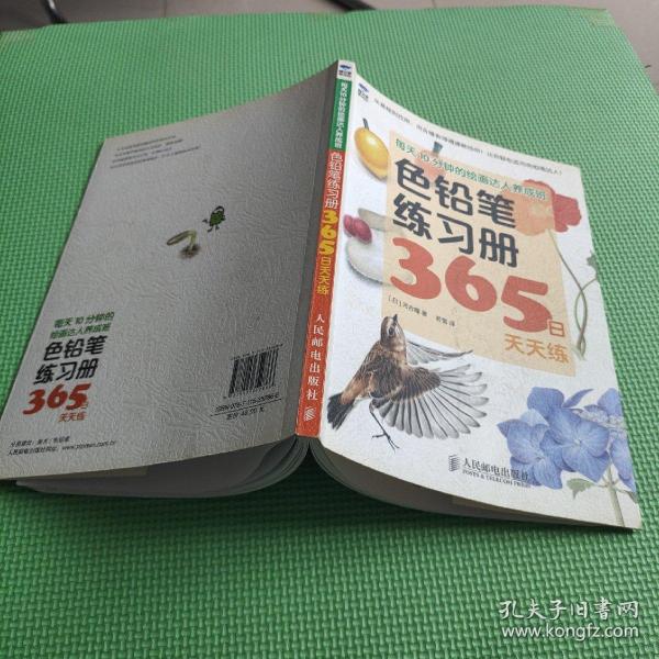 每天10分钟的绘画达人养成班：色铅笔练习册365日天天练