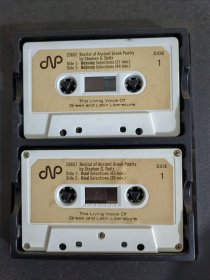 A Recital of Ancient Greek Poetry。The living voices of Greek and Latin