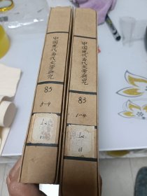 中国现代当代文学研究（月刊杂志，1983年1---9册合订本）